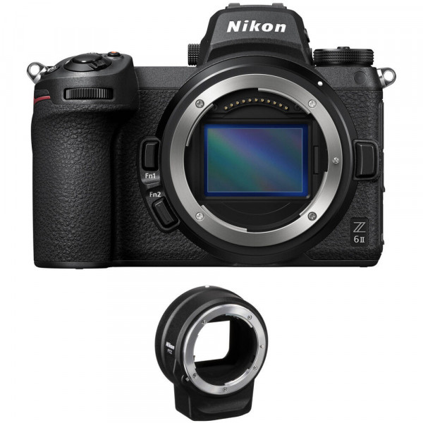 Nikon Z6 II Cuerpo + Nikon FTZ - Cámara mirrorless-1