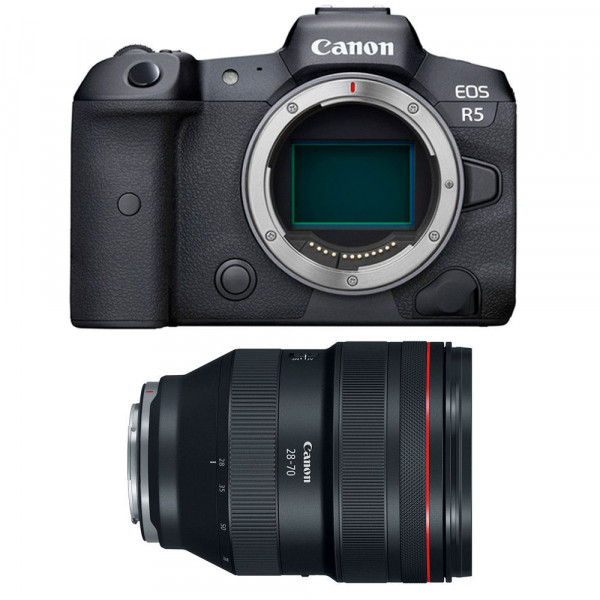 Cámara mirrorless Canon R5 + RF 28-70mm f/2L USM-1