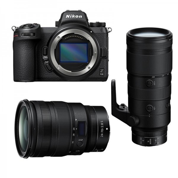 Nikon Z6 II + Z 24-70mm f/2.8 S + Z 70-200mm f/2.8 VR S - Cámara mirrorless-1