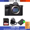 Sony A7R IV Nu + SanDisk 256GB UHS-I 170 MB/s + 2 NP-FZ100 + Sac - Appareil Photo Hybride|MCZ DIRECT