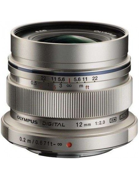 Objectif Olympus M.Zuiko Digital ED 12mm F2.0 - Couleur - Noir-1