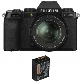 Fujifilm X-S10 + XF 18-55mm f/2.8-4 R LM OIS + 1 Fujifilm NP-W126S-1