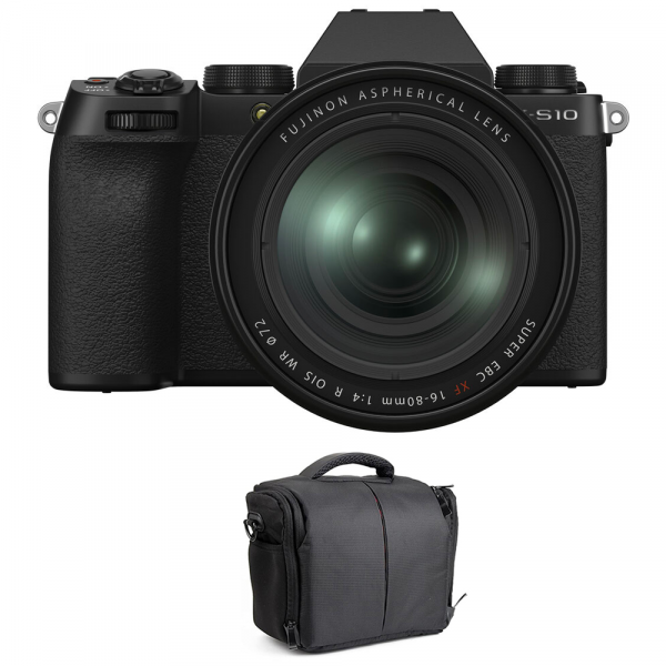Fujifilm X-S10 + XF 16-80 F/4 WR + Camera Bag-1