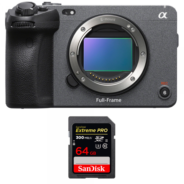 Sony FX3 Cinema camera + SanDisk 64GB Extreme PRO UHS-II SDXC 300 MB/s-1