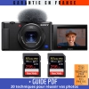 Sony ZV-1 Negro + 2 SanDisk 256GB Extreme PRO UHS-I SDXC 170 MB/s + PDF "20 TÉCNICAS PARA MEJORAR SUS FOTOS"|MCZ DIRECT