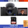 Sony ZV-1 Noir + 1 SanDisk 512GB Extreme PRO UHS-I SDXC 170 MB/s + Guide PDF "20 TECHNIQUES POUR RÉUSSIR VOS PHOTOS"|MCZ DIRECT
