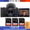 Sony ZV-1 Negro + 3 SanDisk 512GB Extreme PRO UHS-I SDXC 170 MB/s + PDF "20 TÉCNICAS PARA MEJORAR SUS FOTOS"|MCZ DIRECT