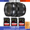 Olympus M.Zuiko Digital ED 12-40mm f/2.8 PRO + 3 SanDisk 128GB UHS-II 300 MB/s + Guide PDF "20 TECH. POUR RÉUSSIR VOS PHOTOS"|MCZ DIRECT