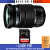 Olympus M.Zuiko Digital ED 12-100mm f/4 IS PRO + 1 SanDisk 32GB UHS-II 300 MB/s + Guide PDF "20 TECH. POUR RÉUSSIR VOS PHOTOS"|MCZ DIRECT