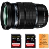 Olympus M.Zuiko Digital ED 12-100mm f/4 IS PRO + 2 SanDisk 32GB UHS-II 300 MB/s + Guide PDF "20 TECH. POUR RÉUSSIR VOS PHOTOS"|MCZ DIRECT