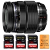 Olympus M.Zuiko Digital ED 12-40mm f/2.8 PRO + 3 SanDisk 128GB UHS-II 300 MB/s + Guide PDF "20 TECH. POUR RÉUSSIR VOS PHOTOS"|MCZ DIRECT
