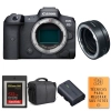 Canon R5 + EF-EOS R + SanDisk 512GB CFexpress Type B + Canon LP-E6NH + Sac + Guide PDF "20 TECHNIQUES POUR RÉUSSIR VOS PHOTOS"|MCZ DIRECT