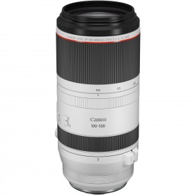 Canon RF 100-500mm F4.5-7.1L IS USM - Vue principale Canon RF 100-500mm F4.5-7.1L IS USM - Vue principale