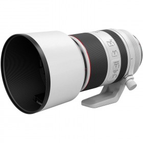 Objetivo Canon RF 70-200mm f/2.8L IS USM, montura RF, diseño detallado y robusto
