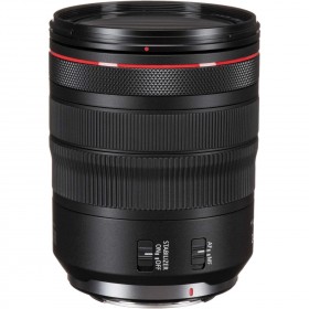Objectif Canon RF 24-105 mm F4L IS USM avec stabilisateur, monture RF, vue sur réglages Objectif Canon RF 24-105 mm F4L IS USM avec stabilisateur, monture RF, vue sur réglages