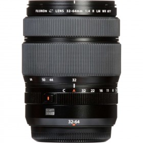Fujifilm GF 32-64mm F4 R LM WR - Vue principale Fujifilm GF 32-64mm F4 R LM WR - Vue principale