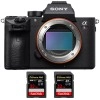Sony A7R IVA Cuerpo + 2 SanDisk 32GB Extreme PRO UHS-II SDXC 300 MB/s - Cámara mirrorless|MCZ DIRECT