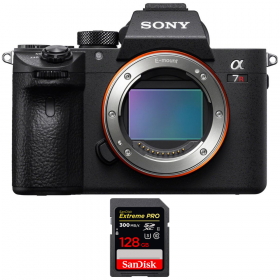 Sony A7R IVA Cuerpo + 1 SanDisk 128GB Extreme PRO UHS-II SDXC 300 MB/s - Cámara mirrorless-1