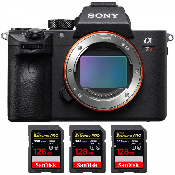 Sony a7R IVA Nu + 3 SanDisk 128GB Extreme PRO UHS-II SDXC 300 MB/s + Guide PDF "20 TECHNIQUES POUR RÉUSSIR VOS PHOTOS"-1