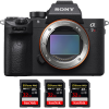 Sony a7R IIIA Body + 3 SanDisk 32GB Extreme PRO UHS-II SDXC 300 MB/s-1