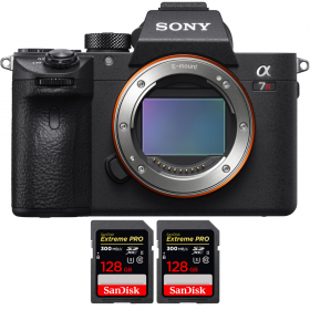 Sony a7R IIIA Body + 2 SanDisk 128GB Extreme PRO UHS-II SDXC 300 MB/s-1