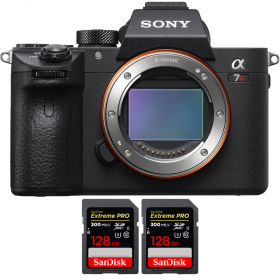 Sony a7R IIIA Nu + 2 SanDisk 128GB Extreme PRO UHS-II SDXC 300 MB/s-1