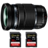 Olympus M.Zuiko Digital ED 12-100mm f/4 IS PRO + 2 SanDisk 32GB UHS-II 300 MB/s + Guide PDF "20 TECH. POUR RÉUSSIR VOS PHOTOS"|MCZ DIRECT