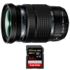 Olympus M.Zuiko Digital ED 12-100mm f/4 IS PRO + 1 SanDisk 64GB UHS-II 300 MB/s + Guide PDF "20 TECH. POUR RÉUSSIR VOS PHOTOS"|MCZ DIRECT