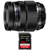 Olympus M.Zuiko Digital ED 12-40mm f/2.8 PRO + 1 SanDisk 128GB UHS-II 300 MB/s + Guide PDF "20 TECH. POUR RÉUSSIR VOS PHOTOS"|MCZ DIRECT