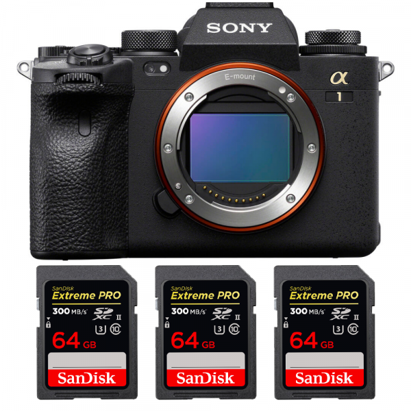 Sony A1 + 3 SanDisk 64GB Extreme PRO UHS-II SDXC 300 MB/s-1