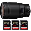 Nikon Z 50mm f/1.2 S + 3 SanDisk 128GB UHS-II 300 MB/s + PDF "20 TÉCNICAS PARA MEJORAR SUS FOTOS"|MCZ DIRECT