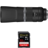 Canon RF 800mm f/11 IS STM + 1 SanDisk 32GB Extreme PRO UHS-II SDXC 300 MB/s|MCZ DIRECT