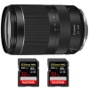 Canon RF 24-240 mm f/4-6,3 IS USM + 2 SanDisk 32GB UHS-II 300 MB/s + Guide PDF "20 TECHNIQUES POUR RÉUSSIR VOS PHOTOS"|MCZ DIRECT