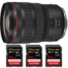 Canon RF 24-70 mm f/2,8L IS USM + 3 SanDisk 64GB Extreme PRO UHS-II 300 MB/s + Guide PDF "20 TECHNIQUES POUR RÉUSSIR VOS PHOTOS"|MCZ DIRECT