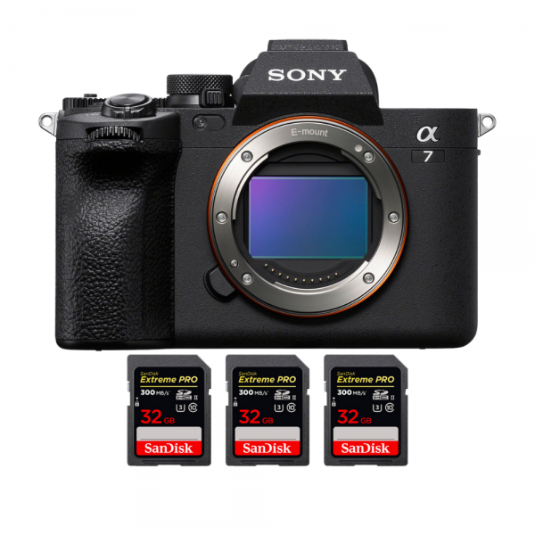 Sony A7 IV Nu + 3 SanDisk 32GB Extreme PRO UHS-II SDXC 300 MB/s - Appareil Photo Hybride-1