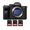 Sony Alpha 7 IV Body + 3 SanDisk 32GB Extreme PRO UHS-II SDXC 300 MB/s - Mirrorless camera-1