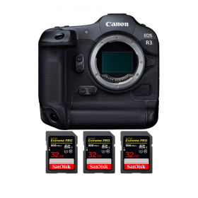 Canon EOS R3 + 3 SanDisk 32GB Extreme PRO UHS-II SDXC 300 MB/s-2