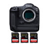 Canon EOS R3 + 3 SanDisk 64GB Extreme PRO UHS-II SDXC 300 MB/s - Appareil Photo Professionnel