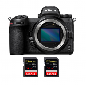 Nikon Z7 II Body + 2 SanDisk 32GB Extreme PRO UHS-II SDXC 300 MB/s-1