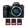 Nikon Z7 II Body + 3 SanDisk 32GB Extreme PRO UHS-II SDXC 300 MB/s|MCZ DIRECT