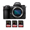 Nikon Z7 II Nu + 3 SanDisk 64GB Extreme PRO UHS-II SDXC 300 MB/s - Appareil Photo Hybride|MCZ DIRECT