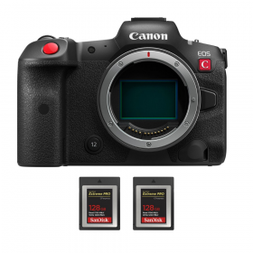 Canon EOS R5 C Body + 2 SanDisk 128GB Extreme PRO CFexpress Type B-1