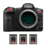 Canon EOS R5 C Body + 3 SanDisk 128GB Extreme PRO CFexpress Type B|MCZ DIRECT Canon EOS R5 C Body + 3 SanDisk 128GB Extreme PRO CFexpress Type B|MCZ DIRECT