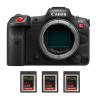 Canon EOS R5 C Body + 3 SanDisk 512GB Extreme PRO CFexpress Type B|MCZ DIRECT Canon EOS R5 C Body + 3 SanDisk 512GB Extreme PRO CFexpress Type B|MCZ DIRECT