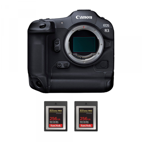 Canon EOS R3 Nu + 2 SanDisk 256GB Extreme PRO CFexpress Type B-2