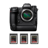 Nikon Z9 Body + 3 SanDisk 64GB Extreme PRO CFexpress Type B|MCZ DIRECT