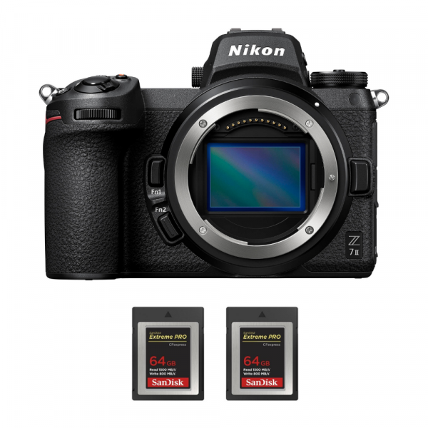 Nikon Z7 II Cuerpo + 2 SanDisk 64GB Extreme PRO CFexpress Type B-1