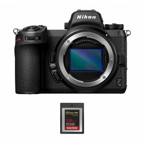 Nikon Z7 II Nu + 1 SanDisk 128GB Extreme PRO CFexpress Type B - Appareil Photo Hybride-1