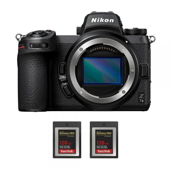 Nikon Z7 II Body + 2 SanDisk 128GB Extreme PRO CFexpress Type B-1