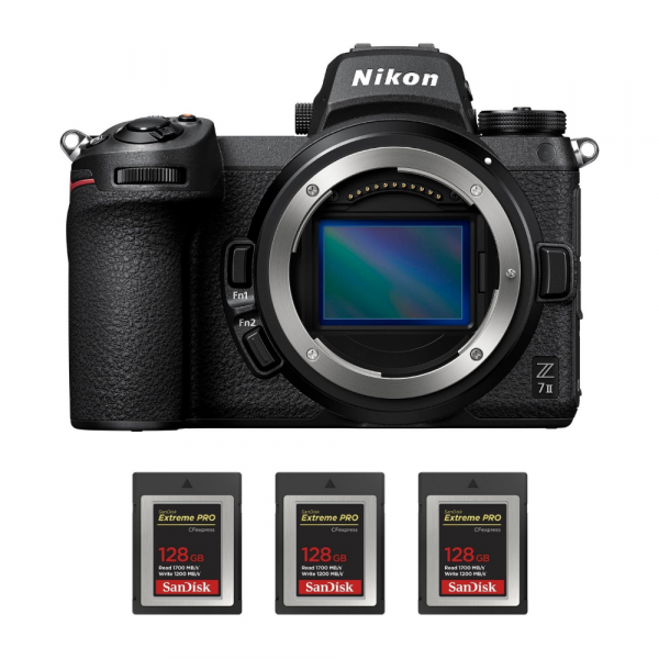 Nikon Z7 II Body + 3 SanDisk 128GB Extreme PRO CFexpress Type B-1